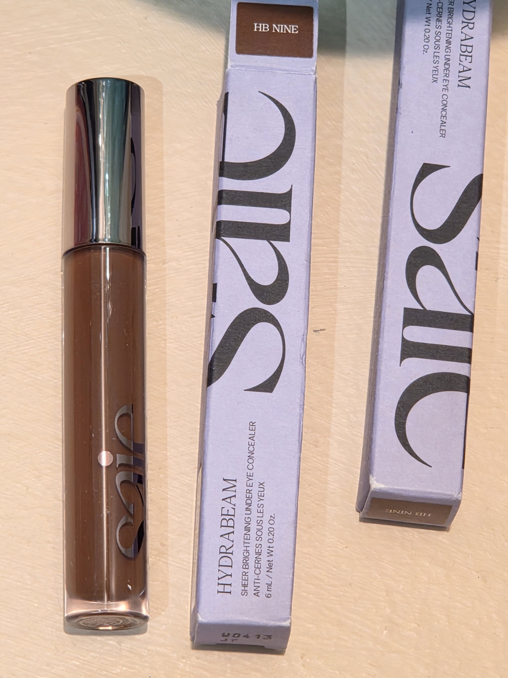 Saie Hydrabeam Under Eye Concealer 2-Pack – HB Nine – 6mL Each – New